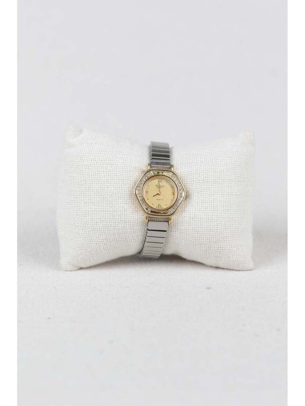 80's De-Coven Genève Two Tone Dress Watch